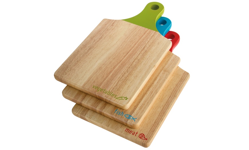 Image 2: Rubberwood Chopping Boards