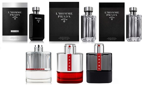 Eau de Parfum e Eau de Toilette Prada per uomo disponibili in varie tipologie