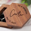 Image 2: Custom Engraved Ring Boxes from Justyling - Up to 86% Off
