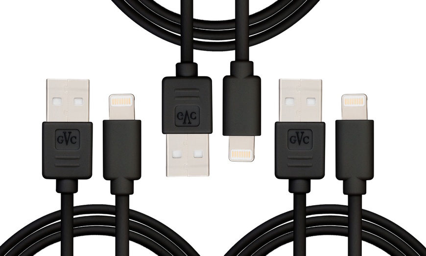 Image 4: One, Two or Three Charger Cables Compatible with Apple Devices