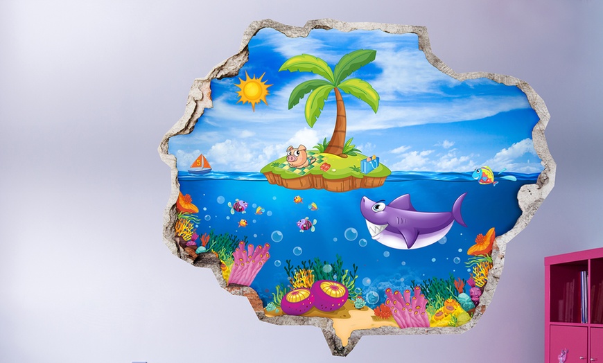 Image 6: Kid's 3D Wall Stickers