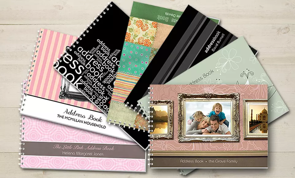 One or Two Personalized Address Books from Simply Personalized (Up to 51% Off) - Primary Image