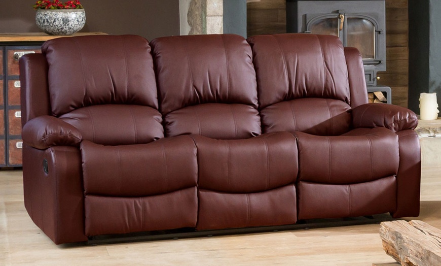 Image 14: Up to Three Reclining Sofa Sets 