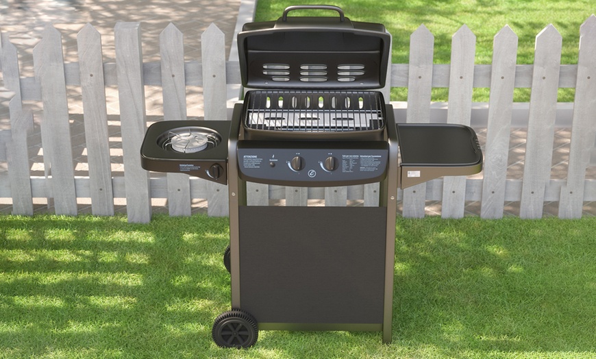 Image 2: Grill barbecue a gas 2+1