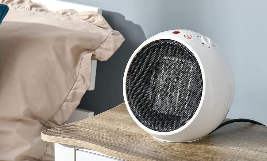 Image 3: Homcom Small Table Top Space Heater