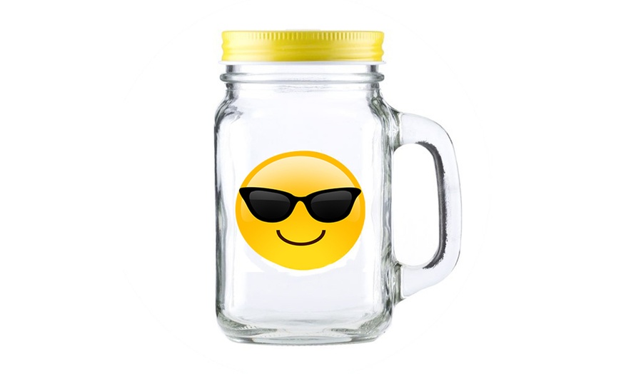 Image 5: Emoji Mason Jars