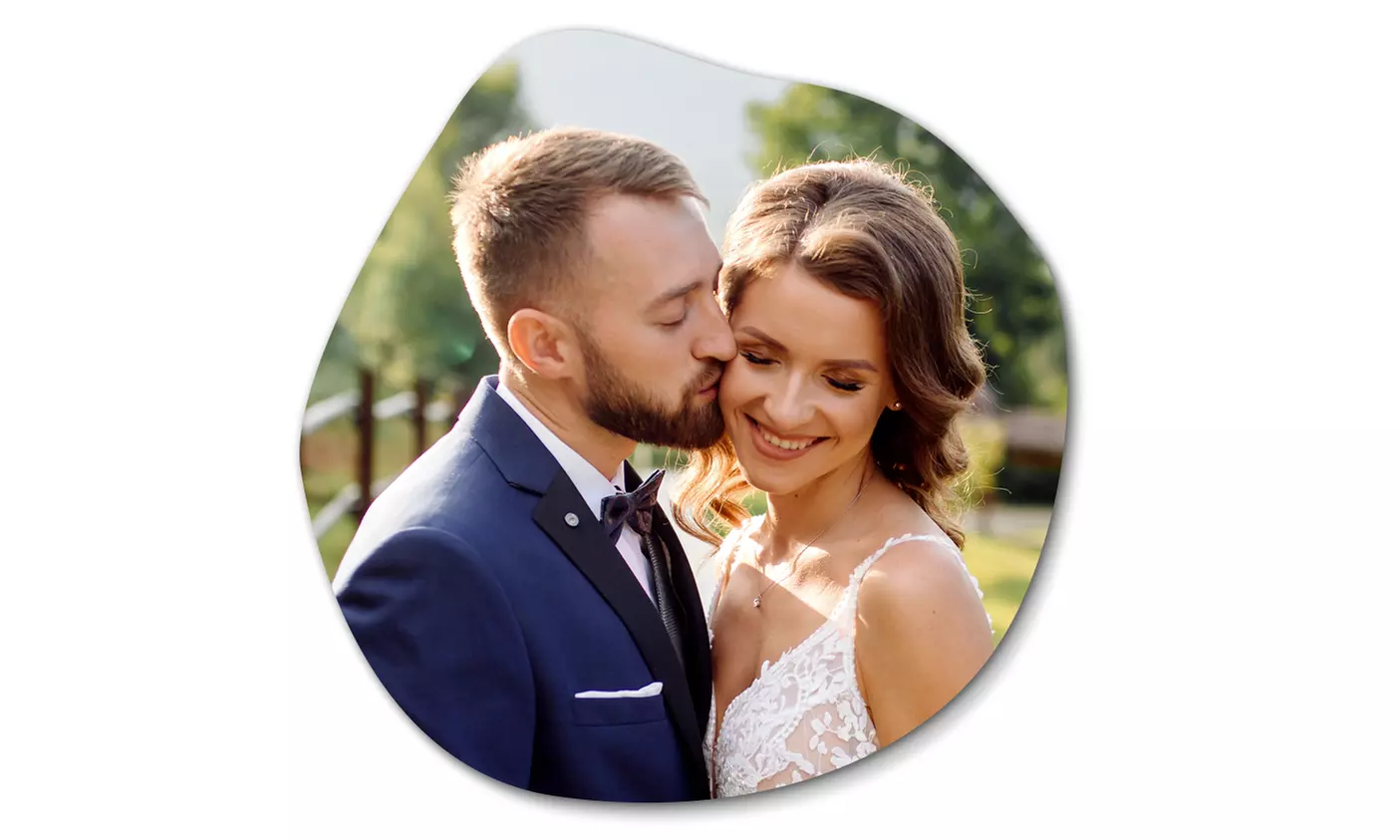 Foto op organische vorm