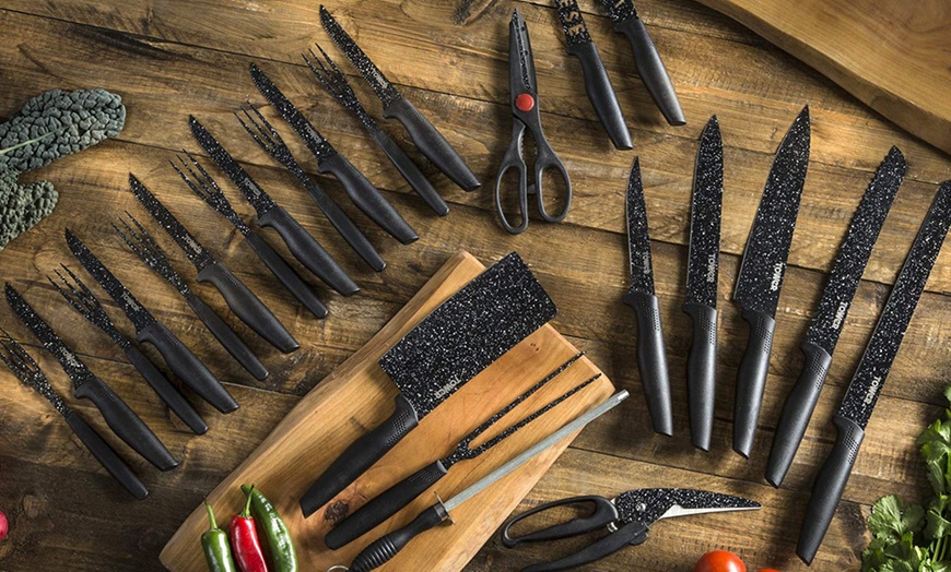 Image 5: Tower 24-Piece Knife Set