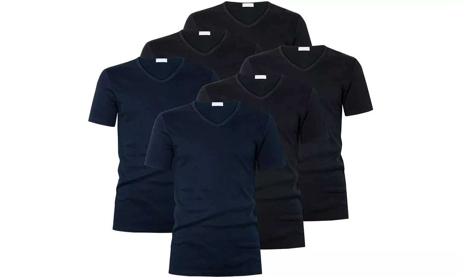 Set da 3 o 6 canotte o magliette da uomo Liabel