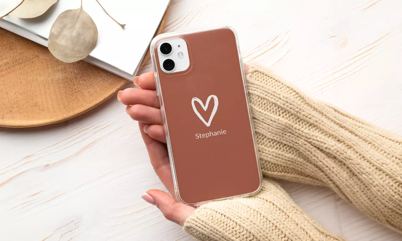 Personalisierbare Handyhülle mit Foto für verschiedene Smartphones
