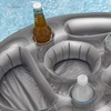 Image 6: Inflatable Floating Drink Holder Pool Cup Holders