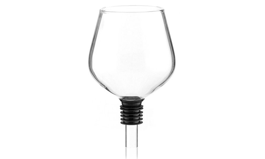 Image 4: Wine Glass Bottle Stopper