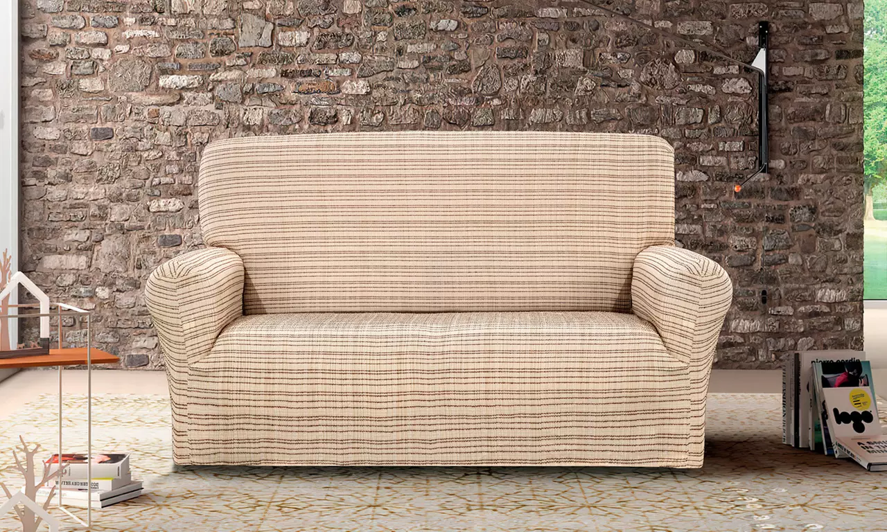 Copridivano jacquard elasticizzato Fanny Made in Italy