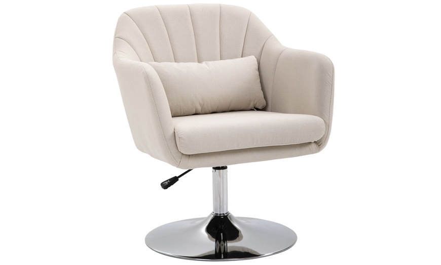 Image 2: HomCom Accent Chair