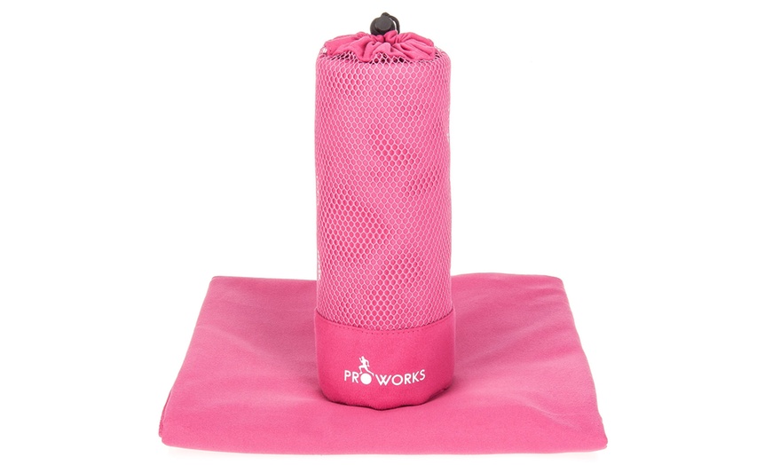 Image 37: Proworks Microfibre Towel