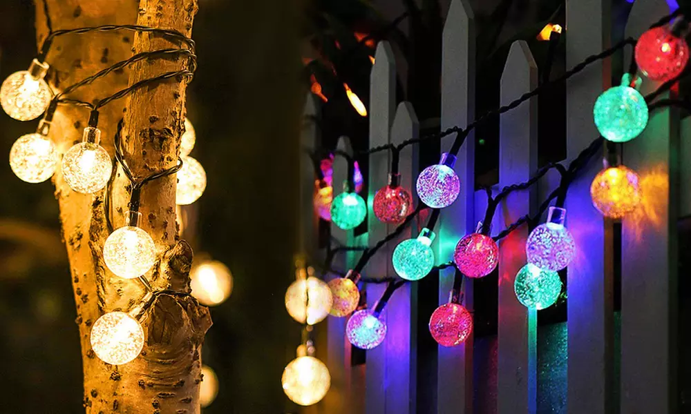 1 of 2 outdoor lichtslingers