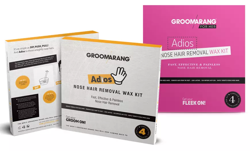 Image 1: Groomarang neus ontharing set