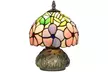 HOMCOM Tiffany-Style Stained Glass Table Lamps - Second Medium
