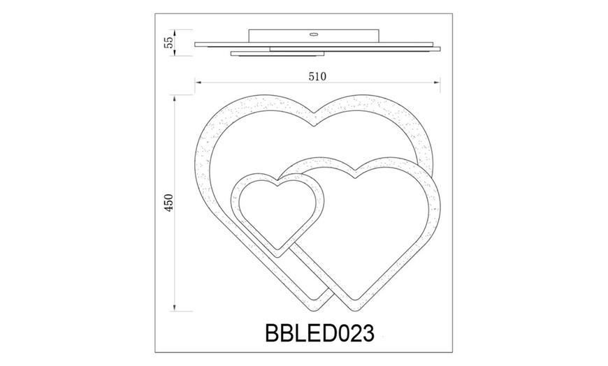 Image 53: Lampadari e plafoniere LED