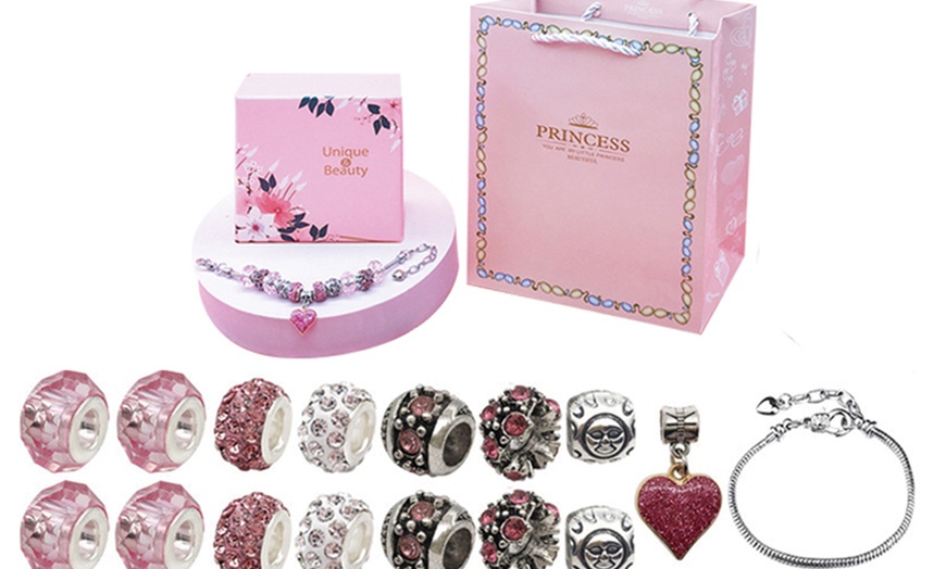 Image 7: Mother's Day DIY Bracelet Making Kit at Fancycustomize