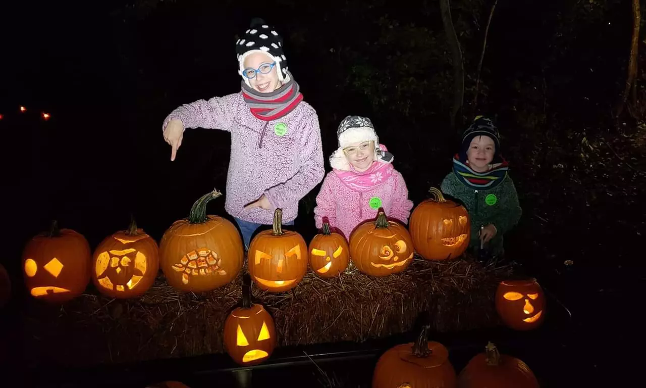 Jack-O-Lanterns and Trick-or-Treating Trail for One or Two at Green Meadows Petting Farm (Up to 36% Off) - Second Medium