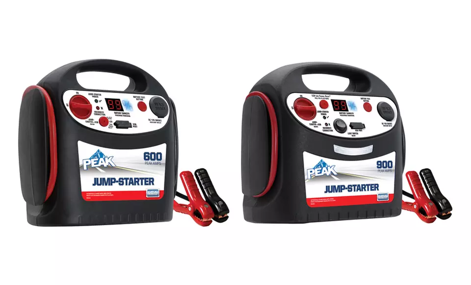 600- or 900-Amp Auto Battery Jump Starters. Free Returns. Options Available from $38.99-$62.99. - Primary Image
