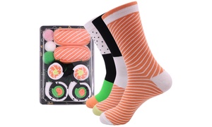 Unisex Sushi Creative Socks Box Set