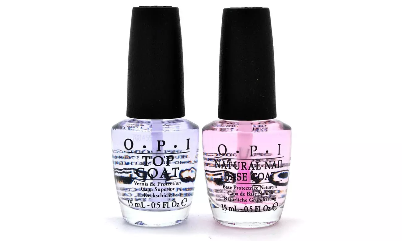 OPI Top and Base Coat Nail Polish Set (0.5 Fl. Oz. Each) - Primary Image