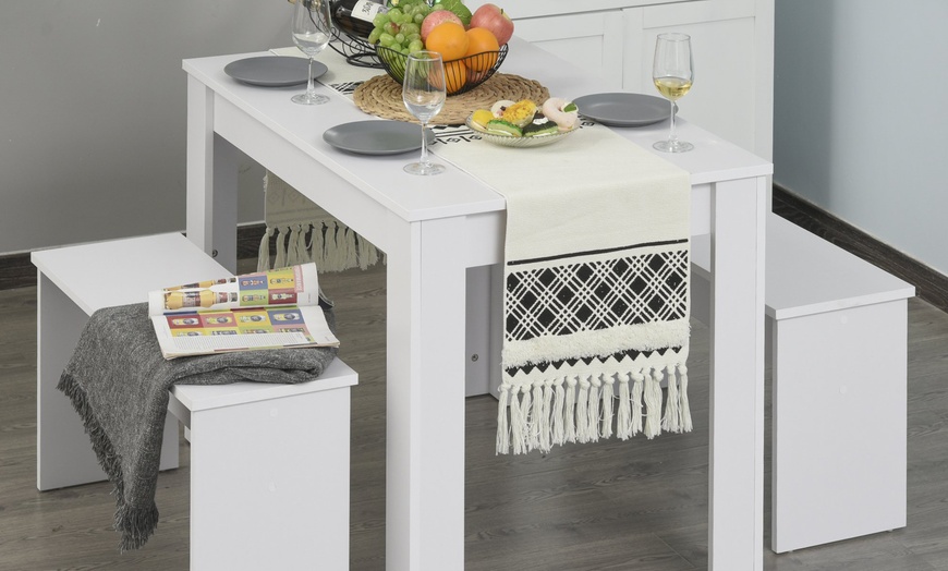 Image 22: HomCom Dining Table Variety