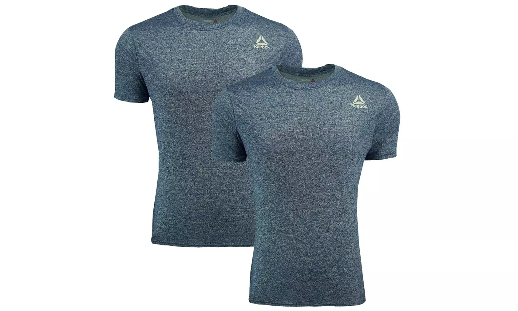 Reebok Men's Heathered Active Performance T-Shirt (2-Pack, M-2XL) - Second Medium