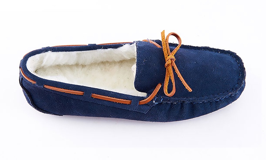 Image 10: Women's Suede Slippers