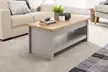 Grey or Cream Ledbury Sliding Top Coffee Table - Second Medium