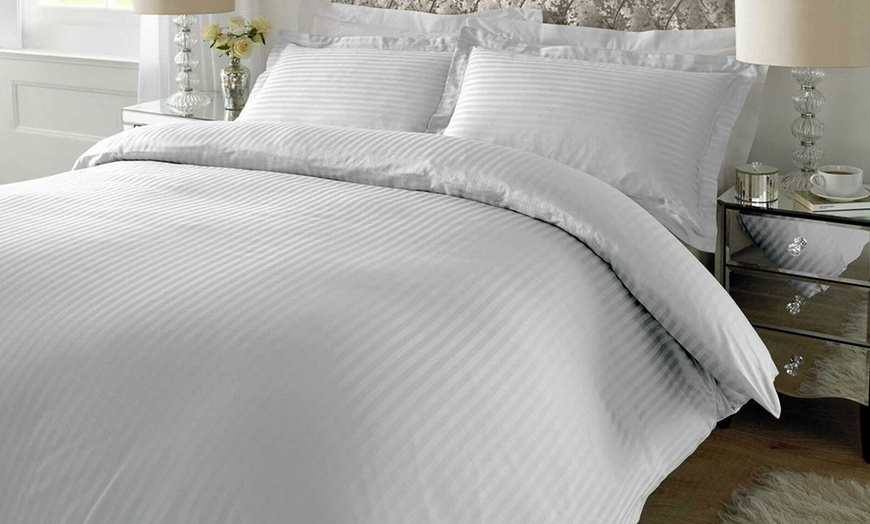 Image 1: Pure Cotton 300TC Hotel-Quality Bed Linen