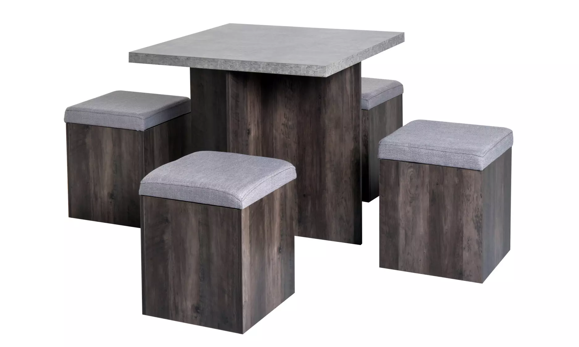 HomCom Five-Piece Dining Table Set