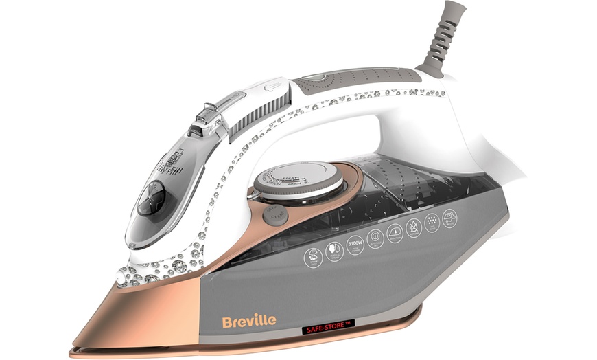 Image 1: Breville 3100W Steam Iron