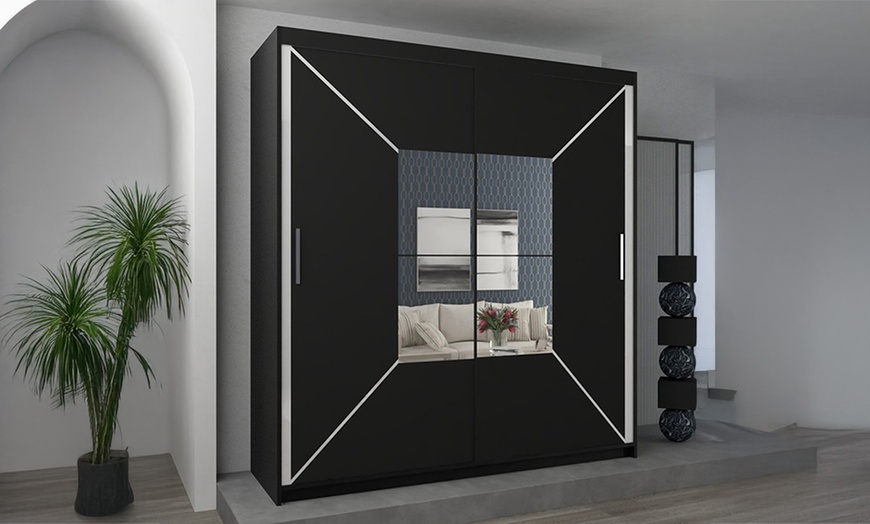 Image 1: Sliding Wardrobes 4u Nicole Sliding Wardrobe 