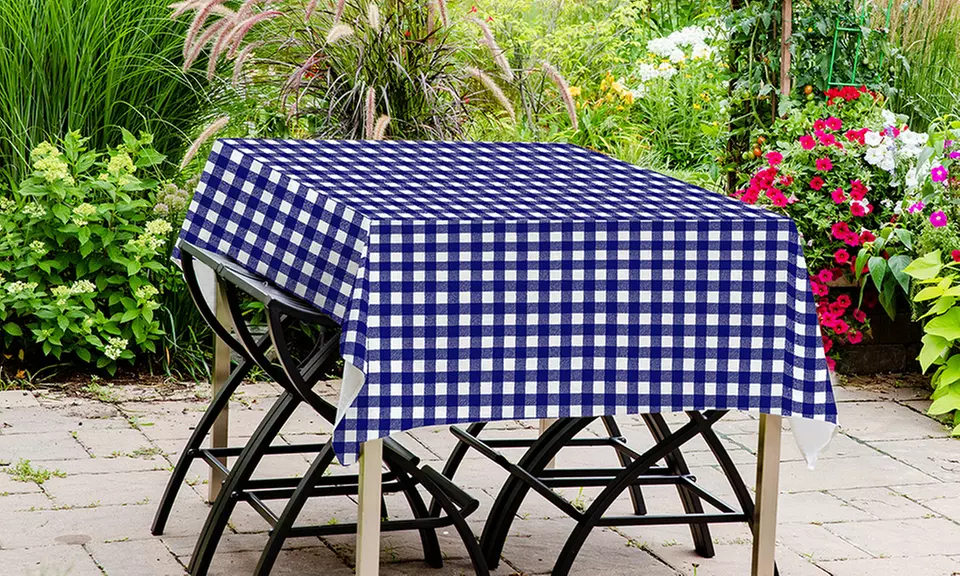 Tischdecke aus gewachstem PVC