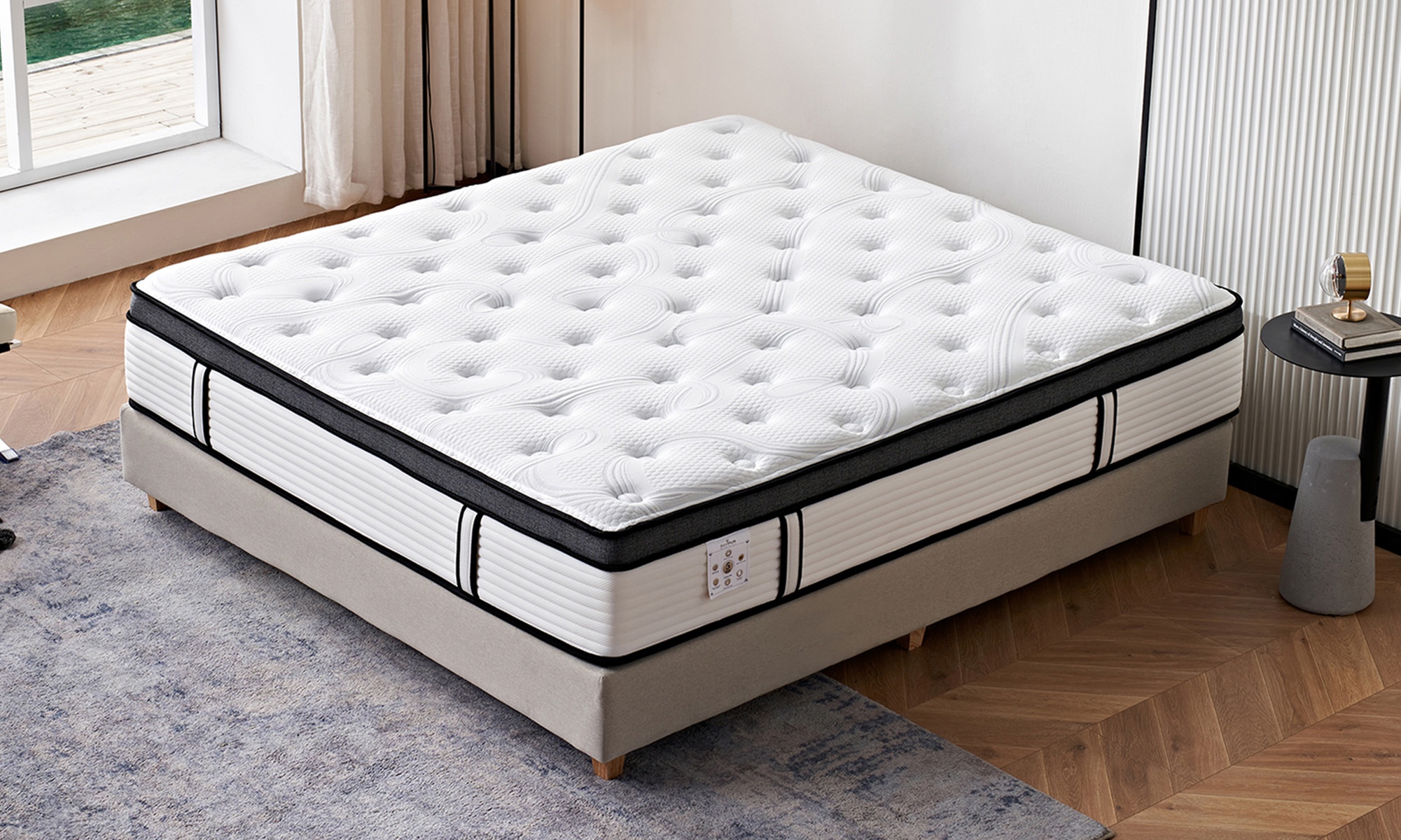 Grand View Matratze mit Hybridtechnologie, 26 cm