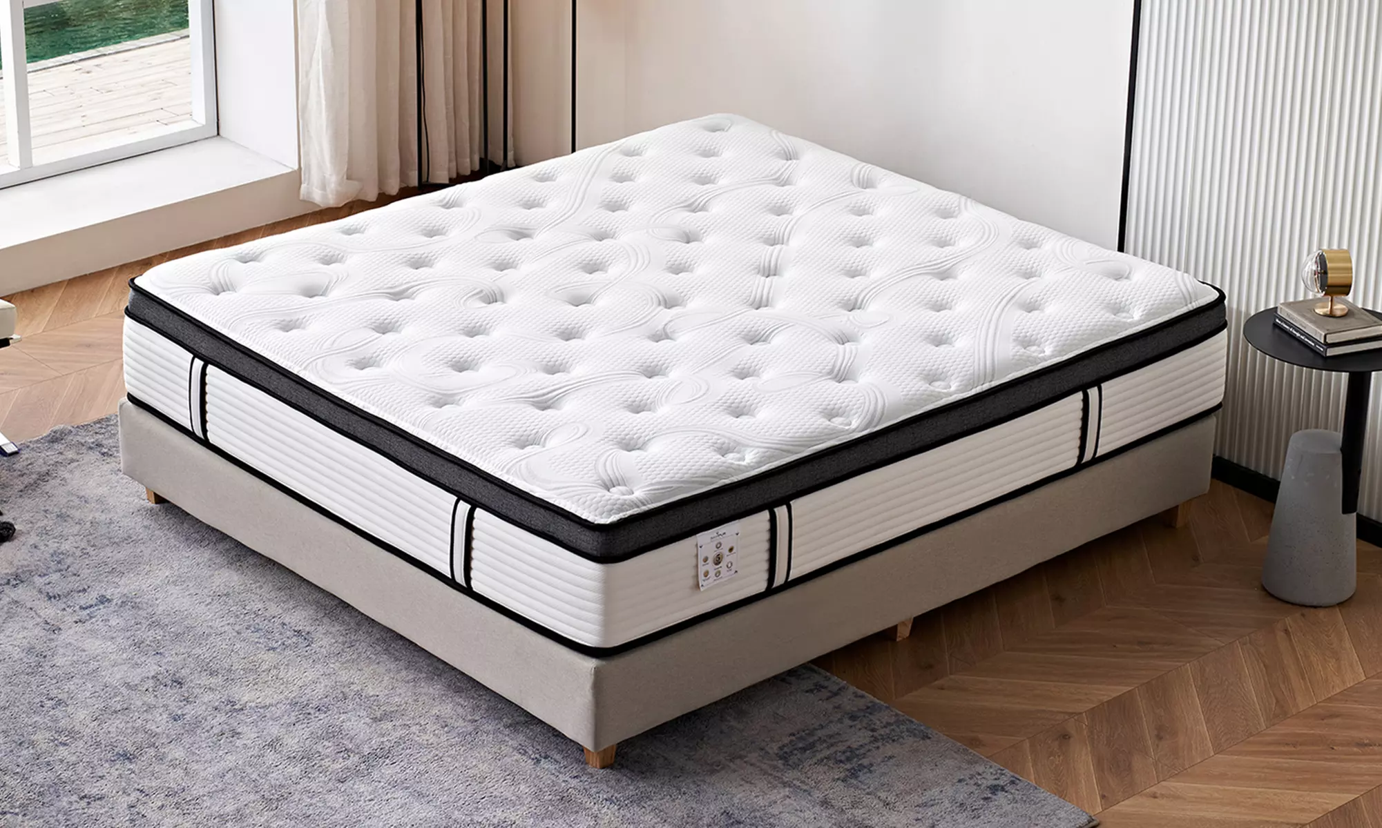Grand View Matratze mit Hybridtechnologie, 26 cm