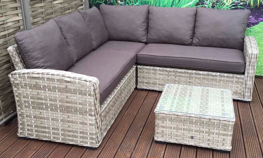 Image 8: Signature Weave Garden Sofa