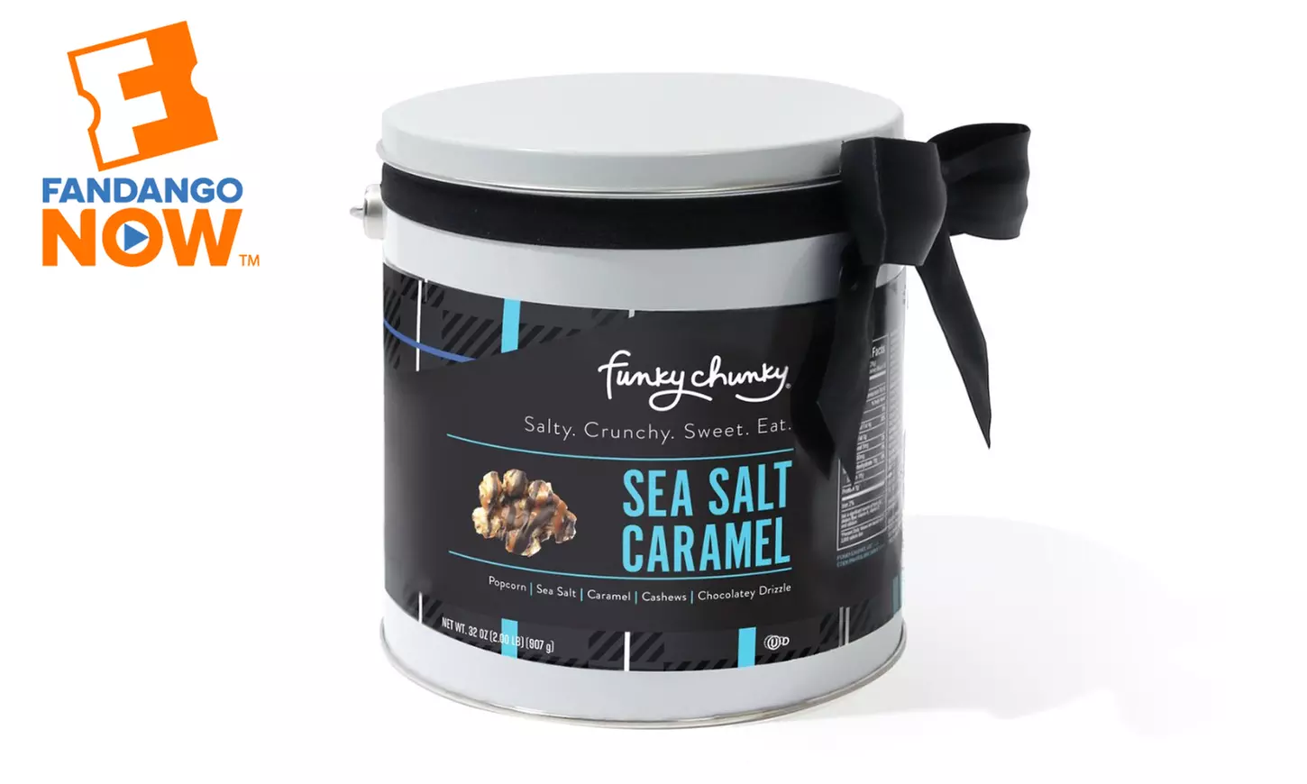 Seasonal Canister or Two-Pound Pail from Funky Chunky (Up to 31% Off) Plus a FandangoNOW Bonus Offer - Primary Image