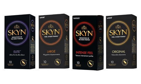 Fino a 30 preservativi Akuel Skyn disponibili in diverse tipologie