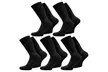 10er- oder 15er-Pack Herren-Business-Socken aus 100% Baumwolle in Schwarz und bis Größe 49 erhältlich - Second Medium