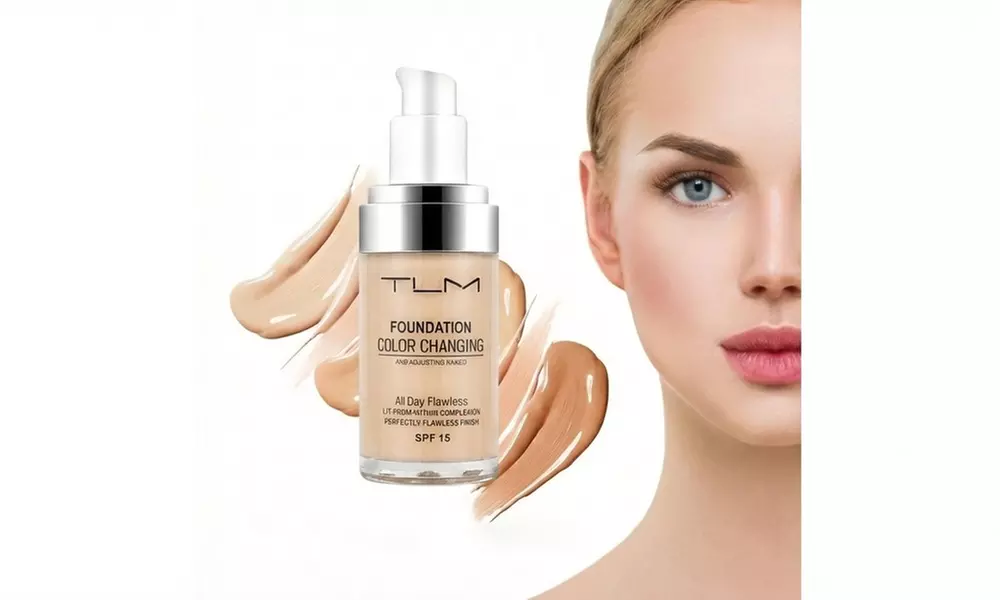 Kleurveranderende foundation van 30 ml. van het merk TLM