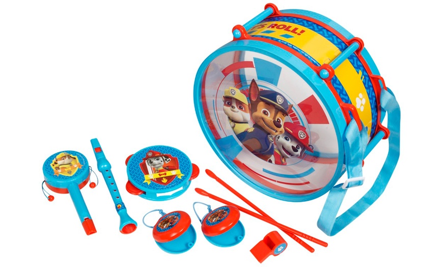 Image 12: Kids' Character-Themed Drum Set