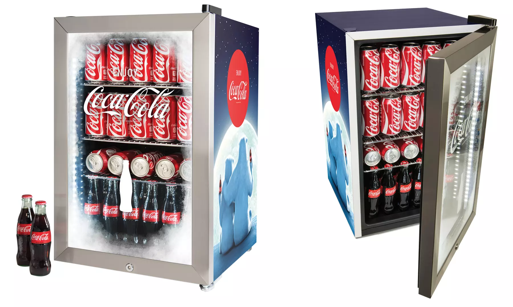 Nostalgia Coke Fridge - Primary Image