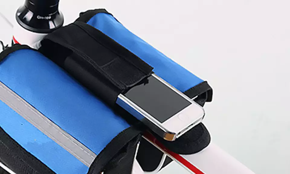 Sacoche de rangement pour vélo à deux pochettes - Second Medium