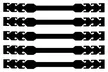 2, 3 ou 5 barrettes attache masque en silicone, pour toute la famille - Image 4