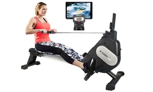  15-Level Adjustable Resistance Magnetic Rowing Machine 