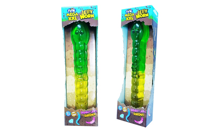 Image 1: 1kg Super Mega Jelly Worm